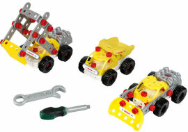 Акція на Детский игровой набор Bosch Mini для конструирования строительных машин 3в1 від Stylus
