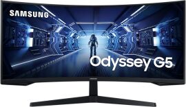 Акция на Samsung Odyssey G5 LC34G55T Black (LC34G55TWWIXCI) от Stylus