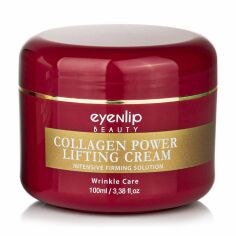 Акция на Ліфтинг-крем для обличчя Eyenlip Collagen Power Lifting Cream з колагеном, 100 мл от Eva