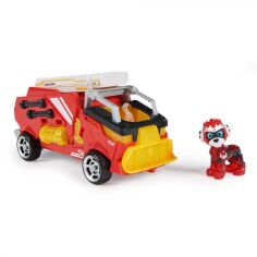 Акция на Великий рятувальний автомобіль Paw Patrol Великі вантажівки з водієм Маршал (SM17776/4973) от Будинок іграшок