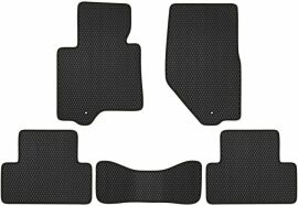 Акція на EVA килимки EVAtech в салон авто для Infiniti QX50 (J50) 2007-2015 1 покоління SUV USA 5 шт Black від Rozetka
