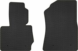Акция на EVA килимки EVAtech в салон авто передні для BMW X3 (F25) 2010-2017 2 покоління SUV EU 2 шт Black от Rozetka