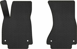 Акція на EVA килимки EVAtech в салон авто передні для Audi A6 (C7) 2011-2017 4 покоління Combi USA 2 шт Black від Rozetka