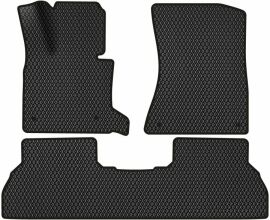 Акція на EVA килимки EVAtech в салон авто для BMW X5 (E70) (closed threshold) 2006-2013 2 покоління SUV USA 3 шт Black від Rozetka