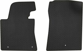 Акция на EVA килимки EVAtech в салон авто передні для Hyundai Elantra GT (MD) (Floor Gas Pedal) 2010-2015 5 покоління Htb USA 2 шт Black от Rozetka