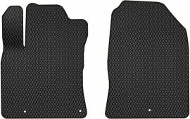 Акція на EVA килимки EVAtech в салон авто передні для Hyundai i30 Fastback (PD) Restyling 2020+ 3 покоління Liftback EU 2 шт Black від Rozetka