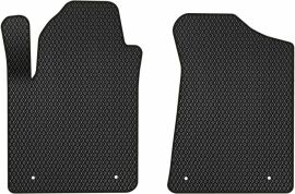 Акция на EVA килимки EVAtech в салон авто передні для Infiniti QX80 8 seats 2013-2018 2 покоління SUV EU 2 шт Black от Rozetka