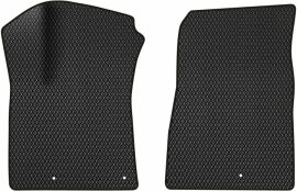 Акція на EVA килимки EVAtech в салон авто передні для Kia Niro (DE) Plug-in Hybrid 2016-2021 1 покоління SUV Korea 2 шт Black від Rozetka