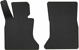 Акція на EVA килимки EVAtech в салон авто передні для BMW 5 Series (F10)  Restyling Electric seats 2013-2017 6 покоління Sedan EU 2 шт Black від Rozetka