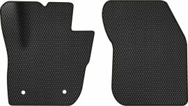 Акція на EVA килимки EVAtech в салон авто передні для Ford Fusion Restyling 2017+ 2 покоління Sedan USA 2 шт Black від Rozetka