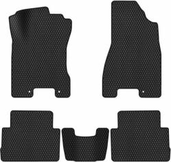 Акція на EVA килимки EVAtech в салон авто для Nissan X-Trail (T31) Restyling 2010-2015 2 покоління SUV EU Black від Rozetka