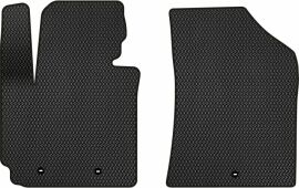 Акція на EVA килимки EVAtech в салон авто передні для Kia Soul (PS) 2014-2016 2 покоління Htb USA 2 шт Black від Rozetka
