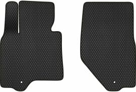 Акция на EVA килимки EVAtech в салон авто передні для Infiniti QX50 (J50) 2007-2015 1 покоління SUV USA 2 шт Black от Rozetka