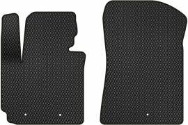 Акция на EVA килимки EVAtech в салон авто передні для Kia Soul (PS) Restyling 2016-2018 2 покоління Htb EU 2 шт Black от Rozetka