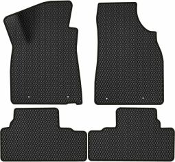 Акция на EVA килимки EVAtech в салон авто для Lexus RX 450h (AL10) 2009-2015 3 покоління SUV USA 4 шт Black от Rozetka