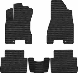 Акция на EVA килимки EVAtech в салон авто для Nissan X-Trail (T31) Restyling 2010-2015 2 покоління SUV EU Black от Rozetka