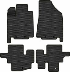 Акция на EVA килимки EVAtech в салон авто для Nissan Pathfinder (R52) 7 seats 2012-2021 4 покоління SUV USA Black от Rozetka