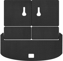 Акція на EVA килимок EVAtech в багажник авто для BYD Tang (EV) 7 seats 2018+ 2 покоління SUV EU 5 шт Black від Rozetka
