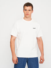 Акція на Футболка бавовняна довга чоловіча Levi's Red Tab Vintage Tee White + A0637-0000 S Біла від Rozetka