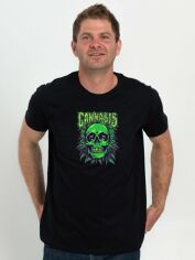 Акція на Футболка Sol's IMPERIAL Cannabis S Чорна від Rozetka