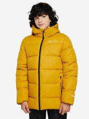 Акция на Підліткова зимова куртка для хлопчика Outventure Boys' Jacket 124492-Y2 134-140 см Охра от Rozetka