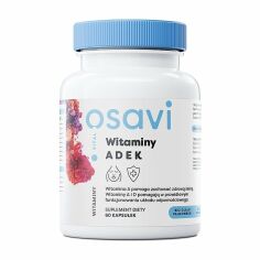 Акція на Дієтична добавка вітаміни в капсулах Osavi Vital Vitamins A D E K Вітаміни A D E K, 60 шт від Eva