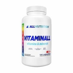 Акция на Дієтична добавка вітаміни та мінерали в капсулах AllNutrition VitaminAll Vitamins & Minerals, 120 шт от Eva