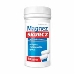 Акція на Магній, вітамін B6 та калій Polski Lek Magnez Magnesium, Vitamin B6 and Potassium, 50 таблеток від Eva