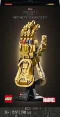 Акция на Конструктор LEGO Super Heroes Marvel Avengers Рукавиця нескінченності (76191) от Будинок іграшок