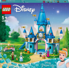 Акція на Конструктор LEGO │ Disney Princess Замок Попелюшки і Прекрасного принца (43206) від Будинок іграшок