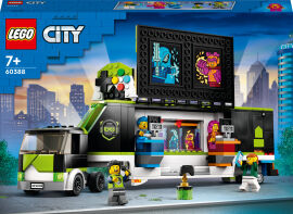 Акція на Конструктор LEGO City Вантажівка для ігрового турне (60388) від Будинок іграшок