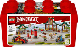 Акція на Конструктор LEGO NINJAGO Ніндзя Коробка з кубиками для творчості (71787) від Будинок іграшок