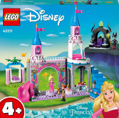 Акция на Конструктор LEGO │ Disney Princess Замок Аврори (43211) от Будинок іграшок