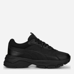 Акція на Жіночі кросівки Puma Cassia Via 38922308 37.5 (4.5UK) 23.5 см Puma Black-Shadow Gray-Puma Gold від Rozetka