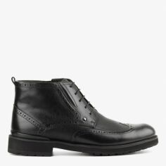 Акция на Чоловічі зимові черевики низькі Arzoni Bazalini 00000016502 40 Чорні от Rozetka