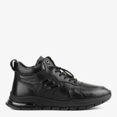 Акція на Чоловічі зимові черевики низькі Le'BERDES 00000016501 45 Чорні від Rozetka
