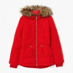 Акція на Куртка зимова коротка жіноча H&M XAZ153376OJJV 44 Червона від Rozetka