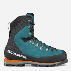 Акція на Чоловічі черевики високі для альпінізму з Gore-Tex Scarpa Mont Blanc GTX 87525-200-1 47 (12UK) 31 см Lake Blue від Rozetka