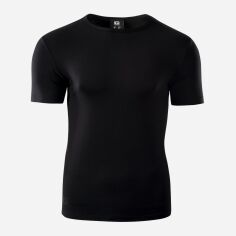 Акція на Футболка спортивна чоловіча IQ Milky 2XL Black від Rozetka