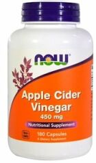 Акция на Now Foods Apple Cider Vinegar 450 mg 180 caps (Яблочный уксус сидровый) от Stylus