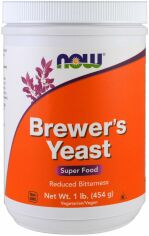 Акція на Now Foods Brewer's Yeast, Super Food 1 lb (454 g) Пивные дрожжи від Stylus
