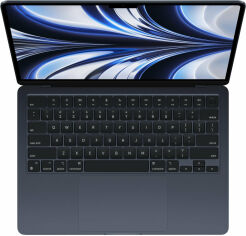 Акція на Apple MacBook Air 13" M2 256Gb Midnight Custom (Z160000AU) 2022 від Y.UA