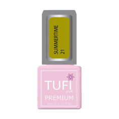 Акція на Гель-лак для нігтів Tufi Profi Premium Summertime, 21 Жовтий, 8 мл від Eva