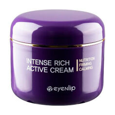 Акція на Інтенсивний насичений активний крем для обличчя Eyenlip Intense Rich Active Cream, 100 мл від Eva