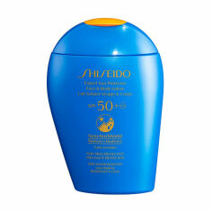 Акція на Сонцезахисний лосьйон для обличчя та тіла Shiseido Expert Sun Protection Face & Body Lotion, SPF 50+, 150 мл від Eva