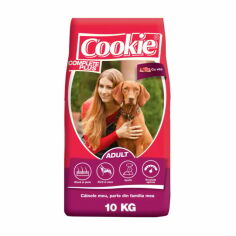 Акція на Сухий корм для дорослих собак Cookie Everyday Complete Plus з яловичиною, 10 кг від Eva