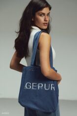 Акция на Джинсова сумка-шопер от Gepur