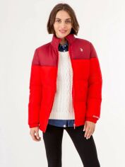 Акція на Куртка демісезонна жіноча U.S. Polo Assn 239739912 XS Червона від Rozetka