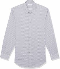 Акція на Сорочка бавовняна чоловіча Calvin Klein 568884215 XXL Сіра від Rozetka