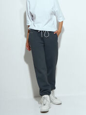 Акция на Спортивні штани на флісі жіночі Gepur 43414 XS Графітові от Rozetka